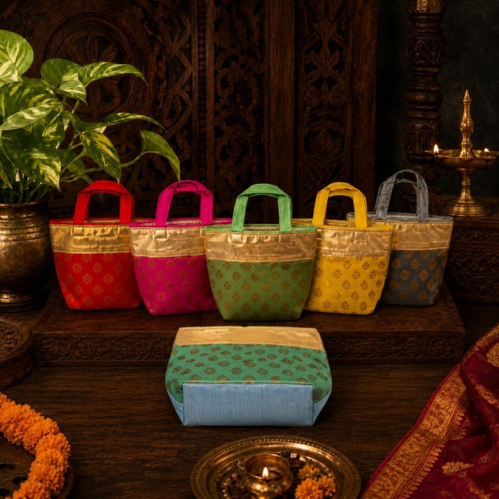 Designer Multicolor Potli Bags for Return Gifts