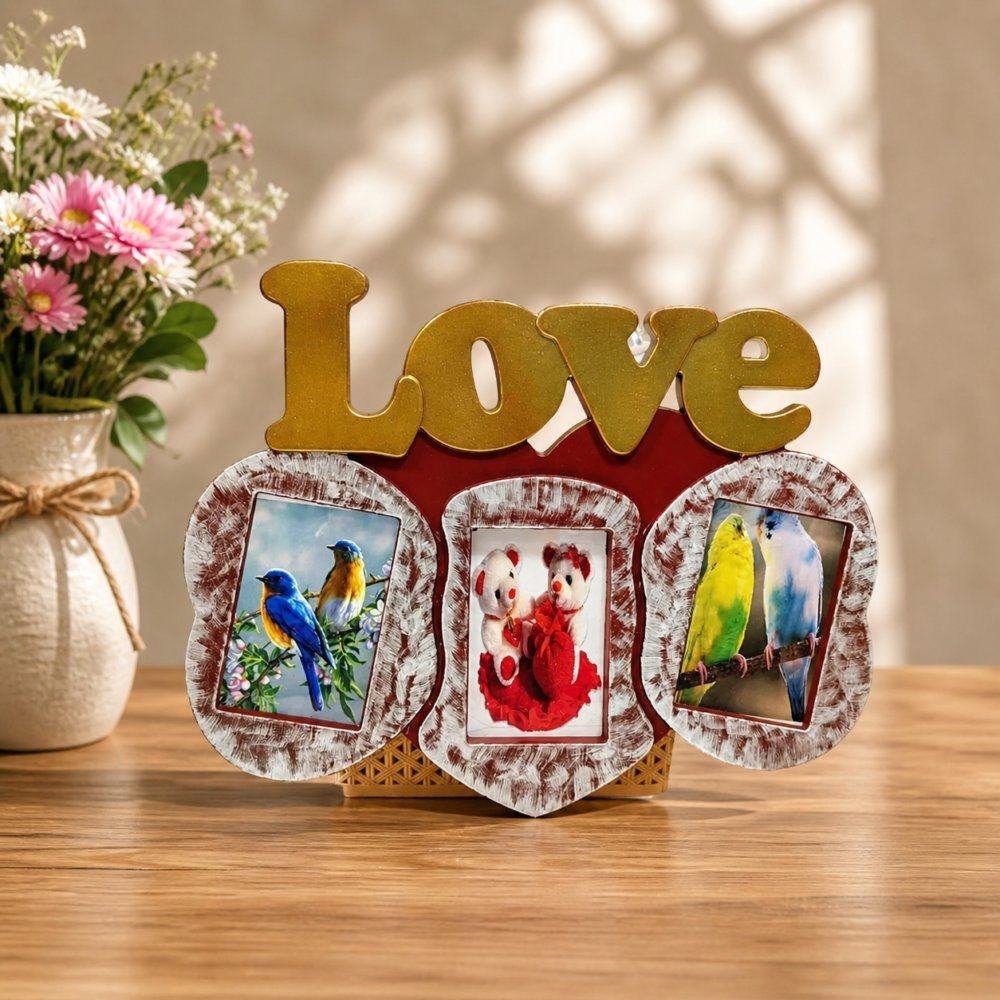 Love Theme Photo Frame | Wall Hanging Plastic Frame for Home Décor